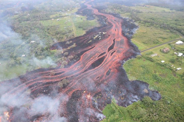 Kilauea is an example of a