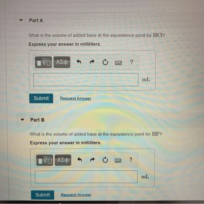 Solution ml naoh added student