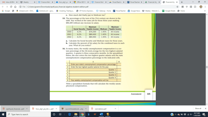 Lesson 8 homework practice financial literacy answer key